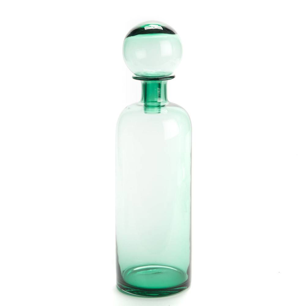 Amadeus - Vase bouteille hauteur 39 cm vert - Image 1