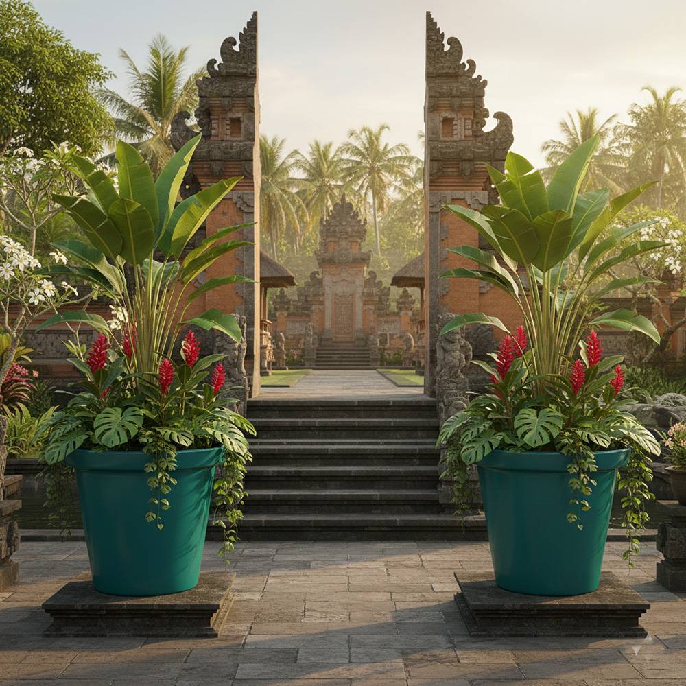 Pot de fleurs 760l delight - plast'up rotomoulage - Image 3