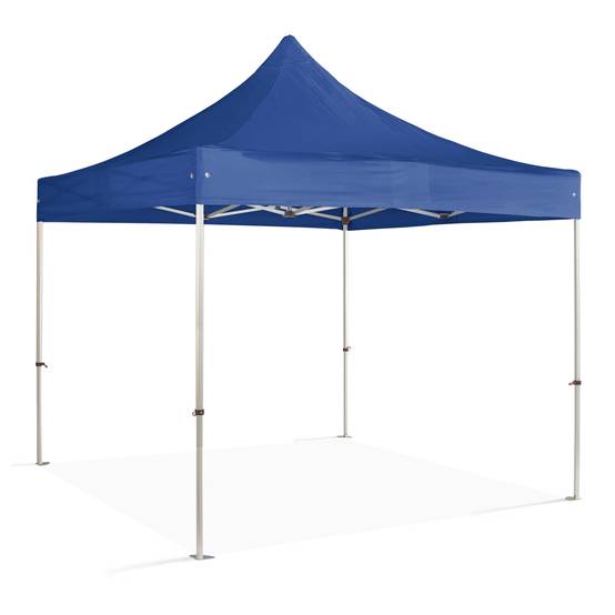 Oviala - Tente pliante en Aluminium 3x3m bleu PRO 40 - Oviala - Imagen 1