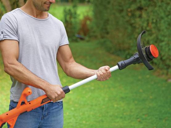 Coupe bordures sans fil - 25cm - BLACK+DECKER - avec 1 batterie 18V 2.0Ah - chargeur - ST182320-QW - Image 7