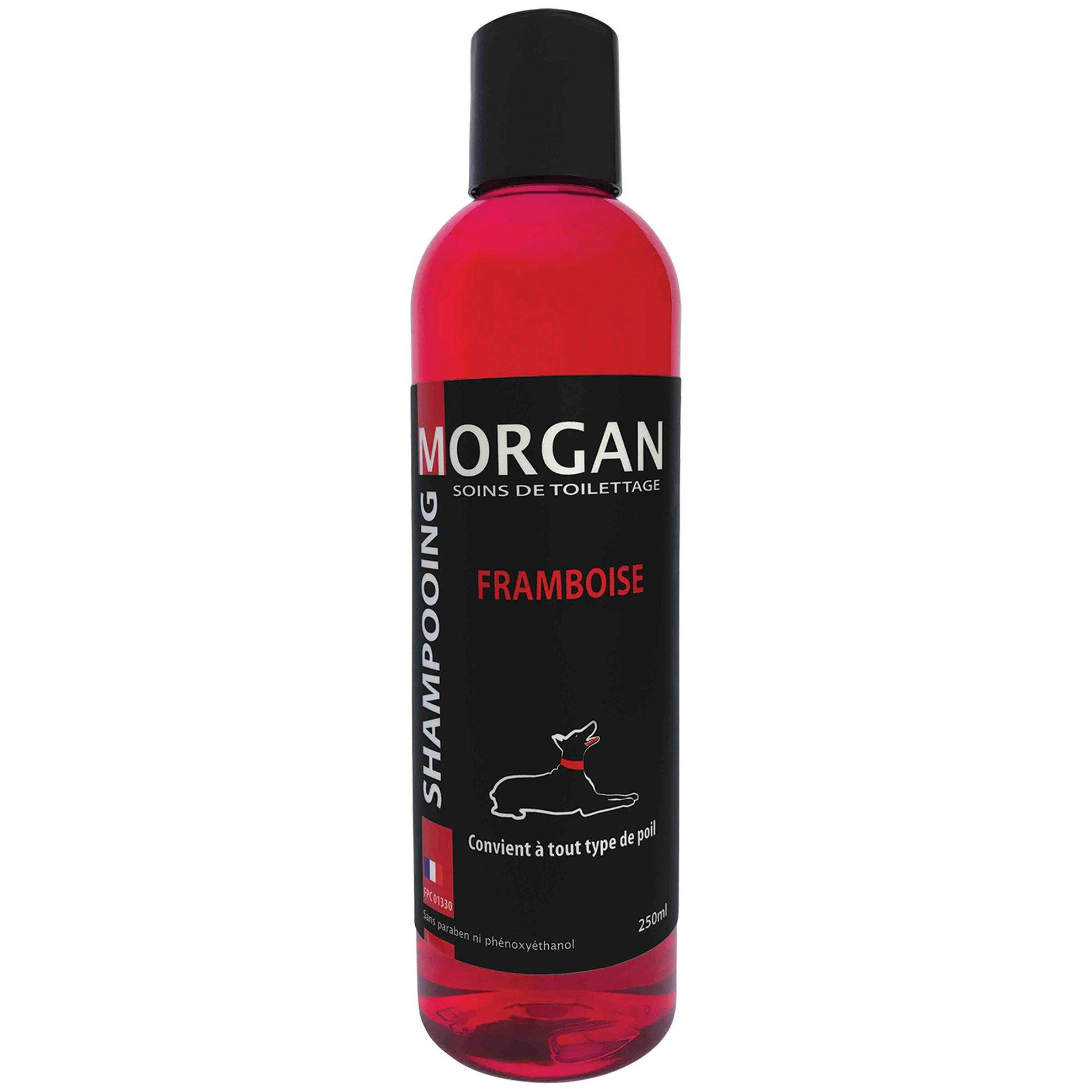 Shampoing protéiné Framboise Morgan : 250ml MORGAN