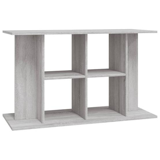Meuble pour Aquarium Bois d'Ingénierie pour Salon avec Rangement 100x40x60 cm Gris Sonoma - ComfortXL Outdoor Living - Image 2