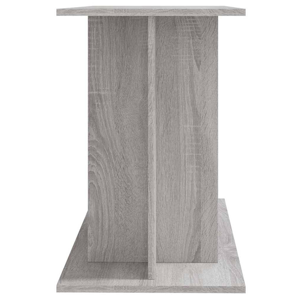 Meuble pour Aquarium Bois d'Ingénierie pour Salon avec Rangement 100x40x60 cm Gris Sonoma - ComfortXL Outdoor Living - Image 5