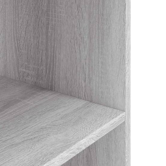 Meuble pour Aquarium Bois d'Ingénierie pour Salon avec Rangement 100x40x60 cm Gris Sonoma - ComfortXL Outdoor Living - Image 6