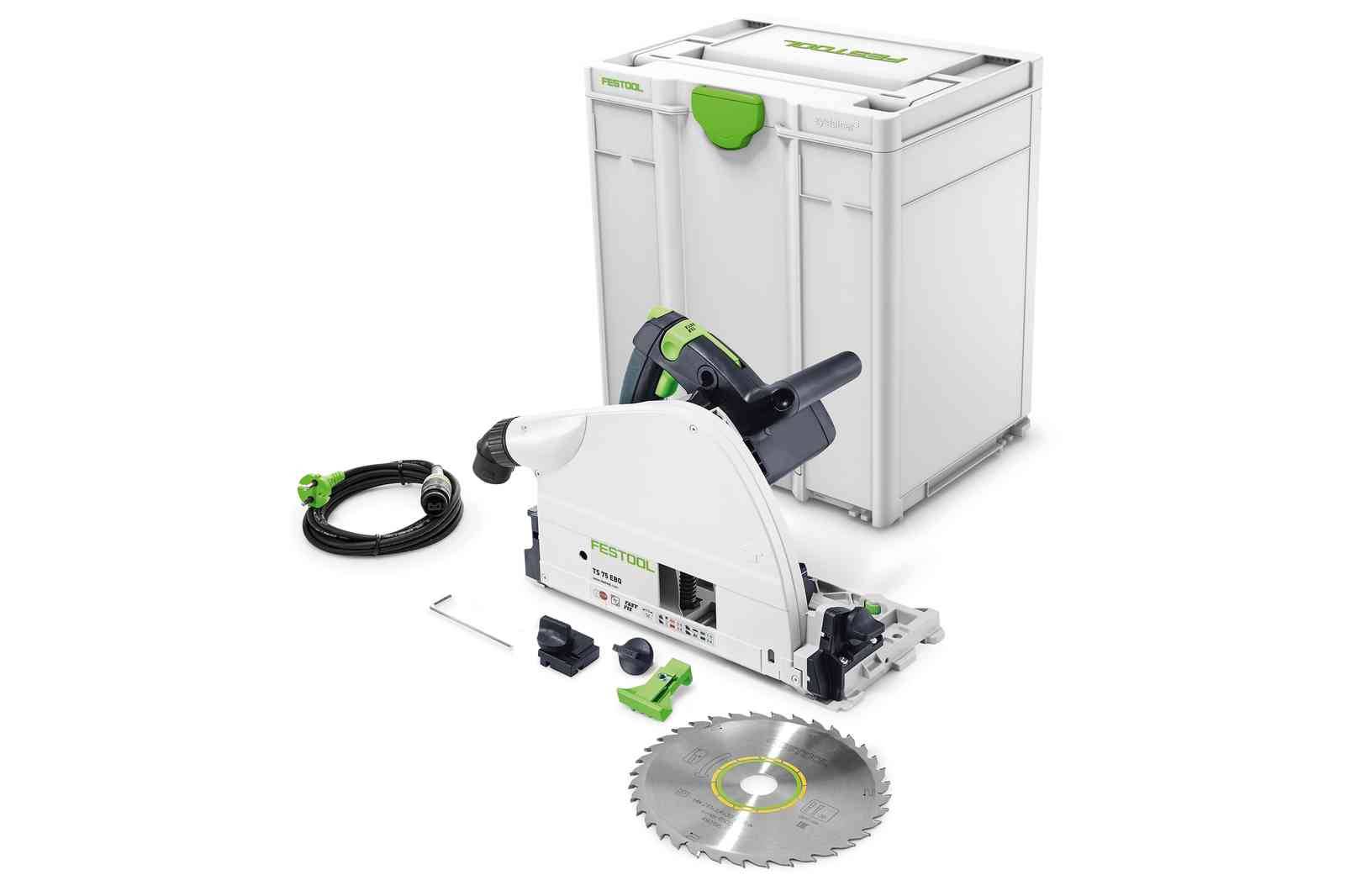 Scie plongeante TS 75 EBQ-Plus - FESTOOL - avec une lame - Systainer - 576110 - Image 1