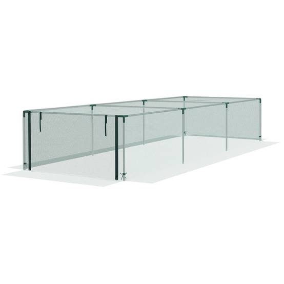 Filet de protection potager acier vert 125 x 373 x 62.5 cm - PANGIVO - Image 2