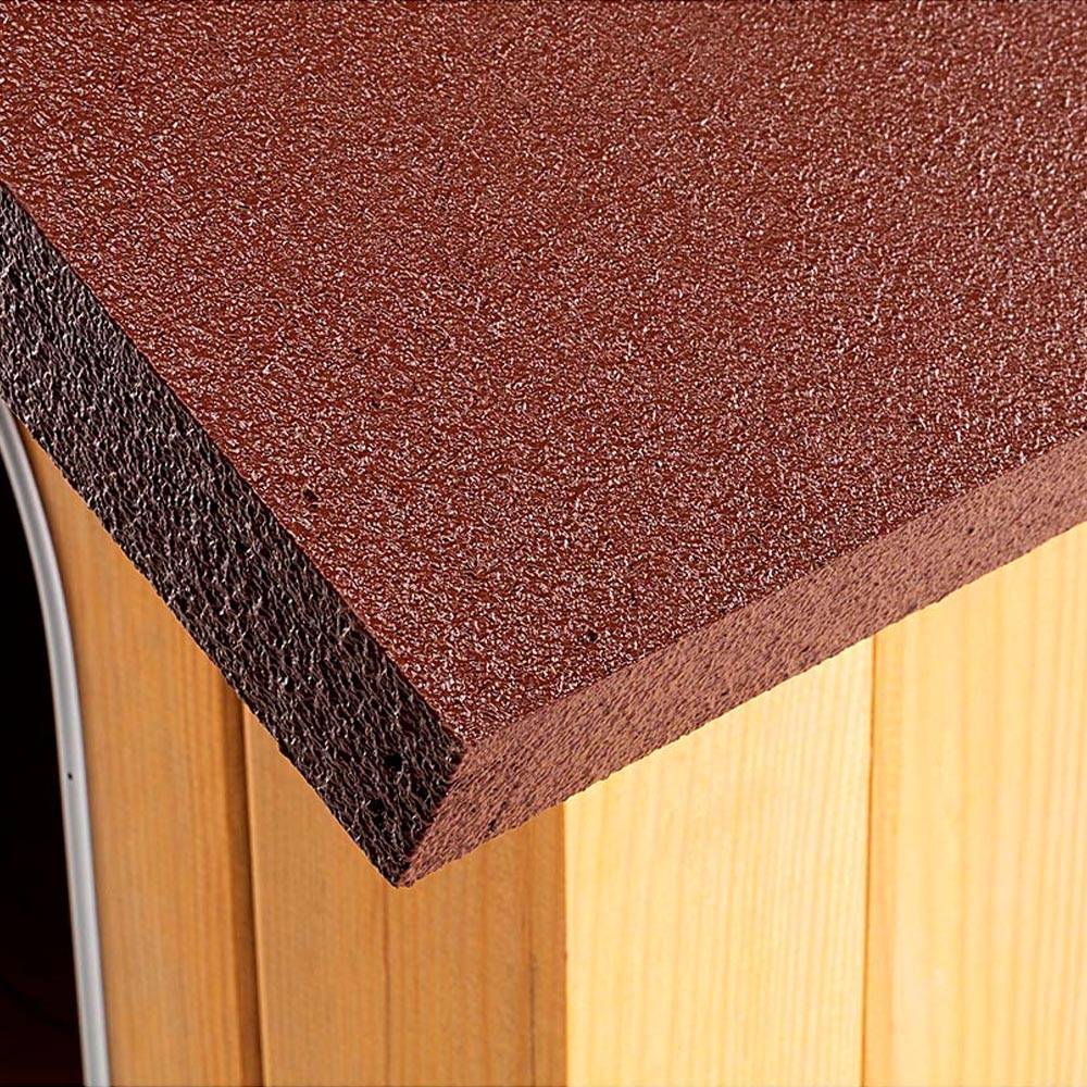 Ferplast - Ferplast Niche pour chiens pour l'extérieur DOMUS LARGE, bois FSC, Pieds isolants en plastique, Grille pour l'aération, Porte anti-morsures en - Imagen 8