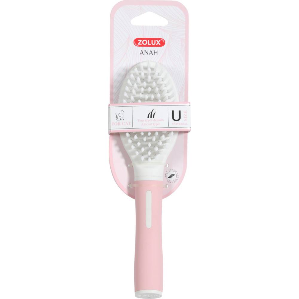 Zolux - Brosse douce pour démêlage de 21 cm pour chats - Imagen 2