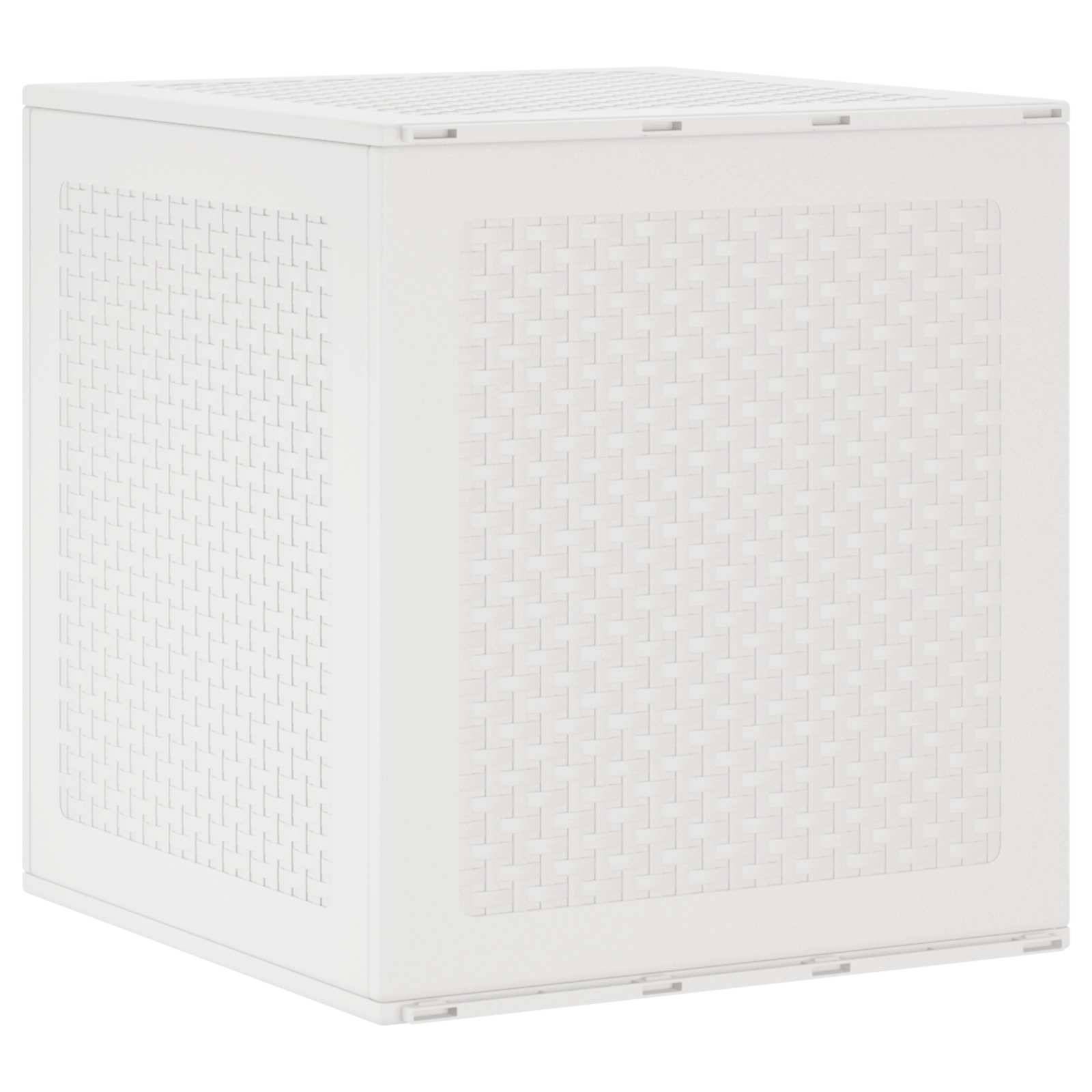Vidaxl - Boîte de rangement Blanc 55 x 53 x 57 cm Polypropylène vidaXL 870581