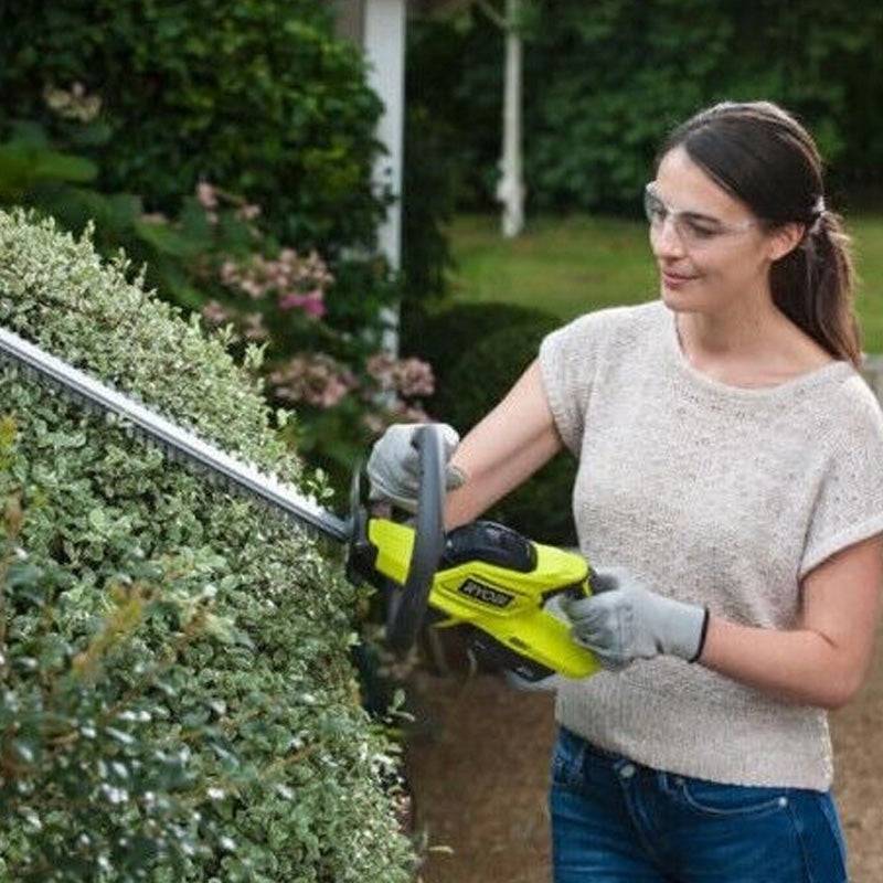 Pack 2 outils 18V ONE+ :  Taille-haies 45cm OHT1845 + Coupe-bordures 25cm OLT1825M (avec 1 batterie et 1 chargeur) Ryobi - Image 4