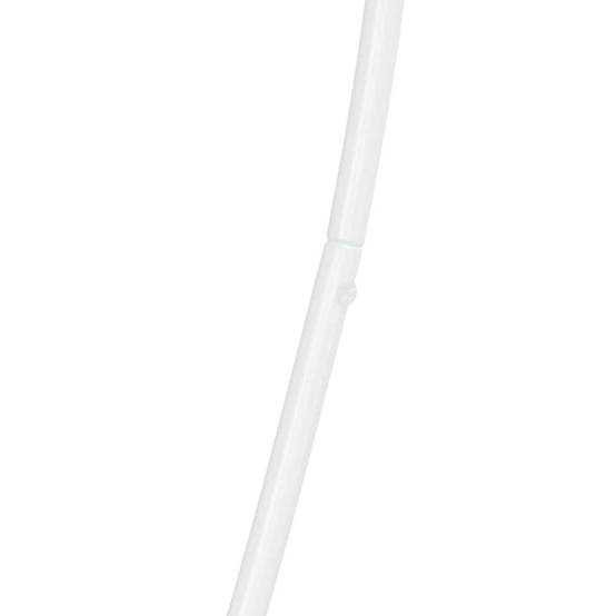 Arche de mariage Cœur en acier blanc pour cérémonie romantique jardin 195x211 cm - ComfortXL Outdoor Living - Image 8