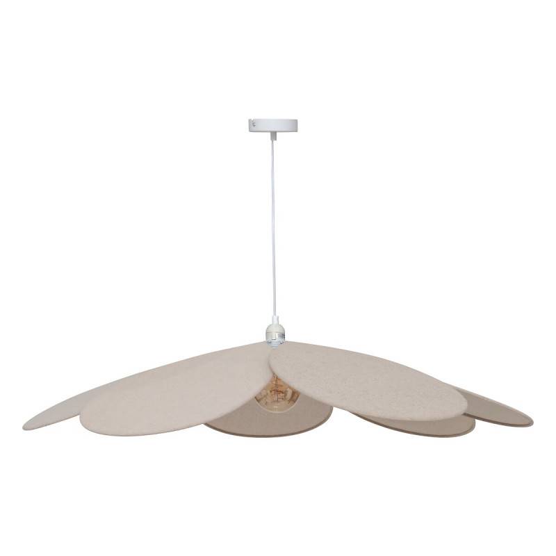 Suspension pétales D100 lin beige Naya Atmosphera - Image 4