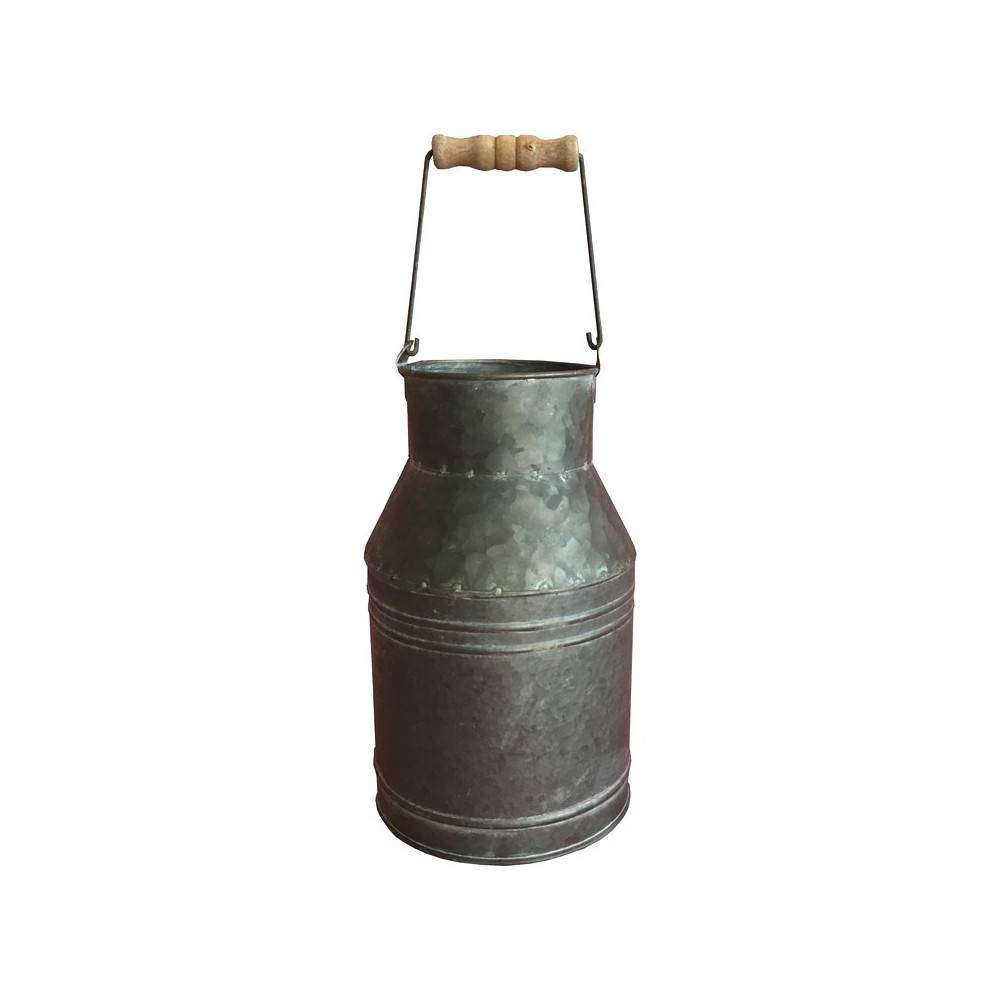 Chemin De Campagne - Pot à lait en zinc gris Ø14 x 23.5 cm Chemin de campagne - Imagen 1
