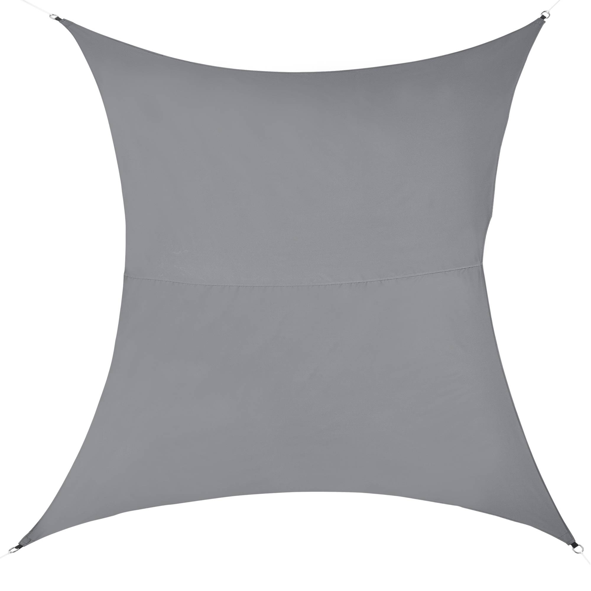 Voile d'Ombrage Lerma Rectangualire Gris Foncé 2 x 4 m [en.casa] - Image 1