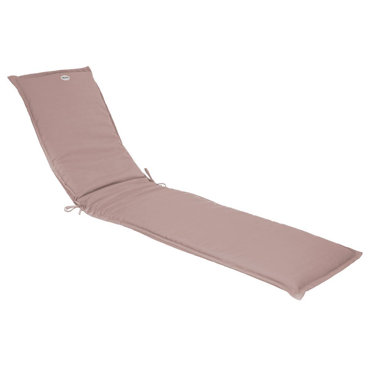 Hesperide - Coussin de transat "Korai" taupe 190x60cm en polyester Hespéride - Imagen 1