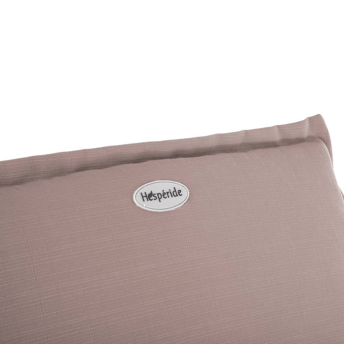 Hesperide - Coussin de transat "Korai" taupe 190x60cm en polyester Hespéride - Imagen 4