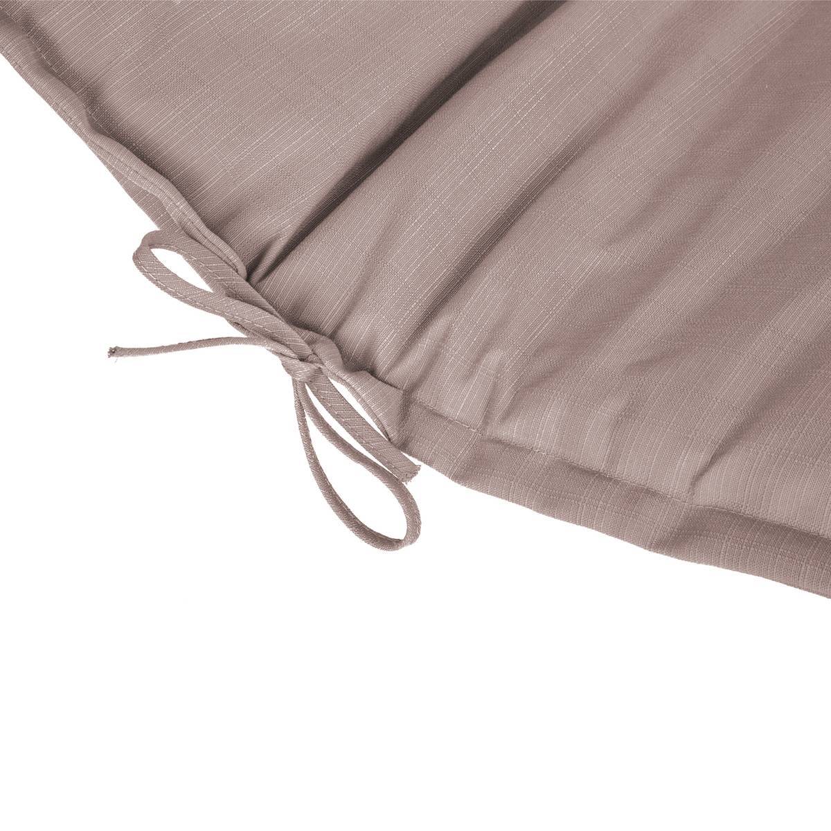 Hesperide - Coussin de transat "Korai" taupe 190x60cm en polyester Hespéride - Imagen 2