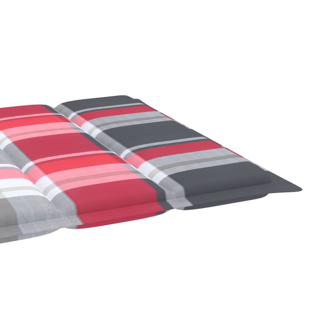 Helloshop26 - Transat chaise longue bain de soleil lit de jardin terrasse meuble d'extérieur avec table et coussin bois de teck solide - Imagen 8