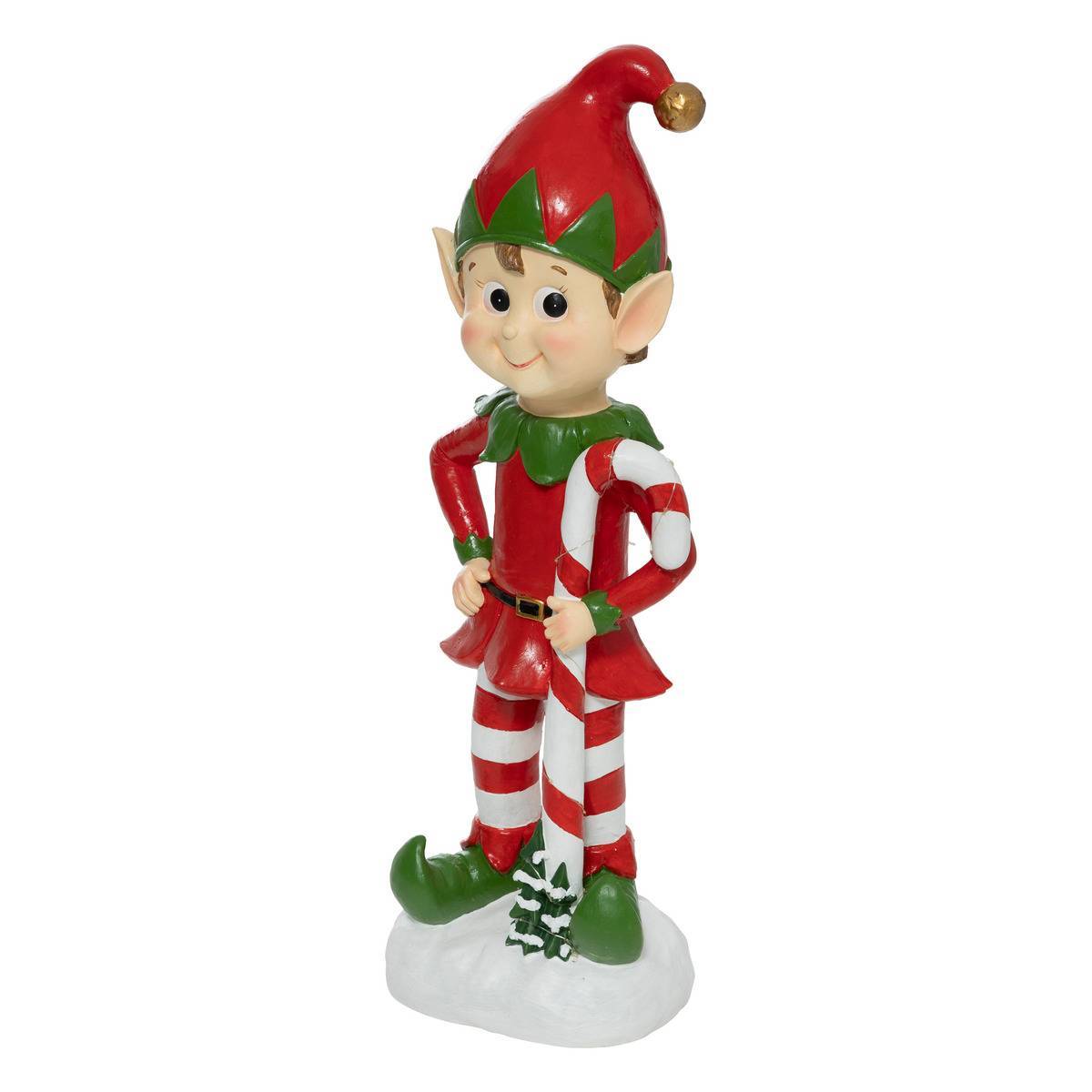 Fééric Lights & Christmas - Décoration d'intérieur lutin H90cm 5 LED blanc chaud à piles - Feeric Lights & Christmas - Imagen 1