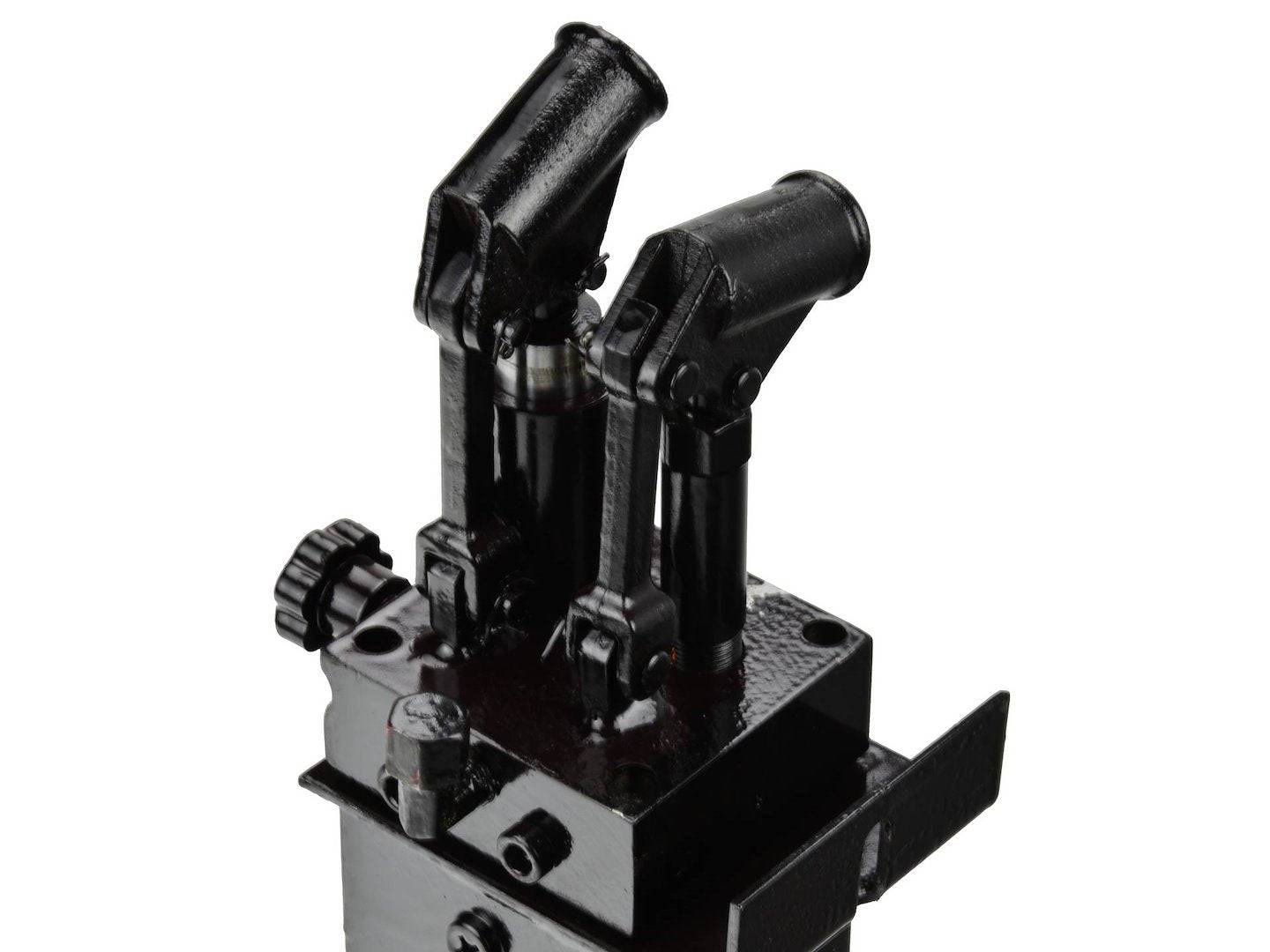 Kit Presse Hydraulique 50T Avec Vérin Pompe Deux Étages Manomètre 620 920 mm - Image 5