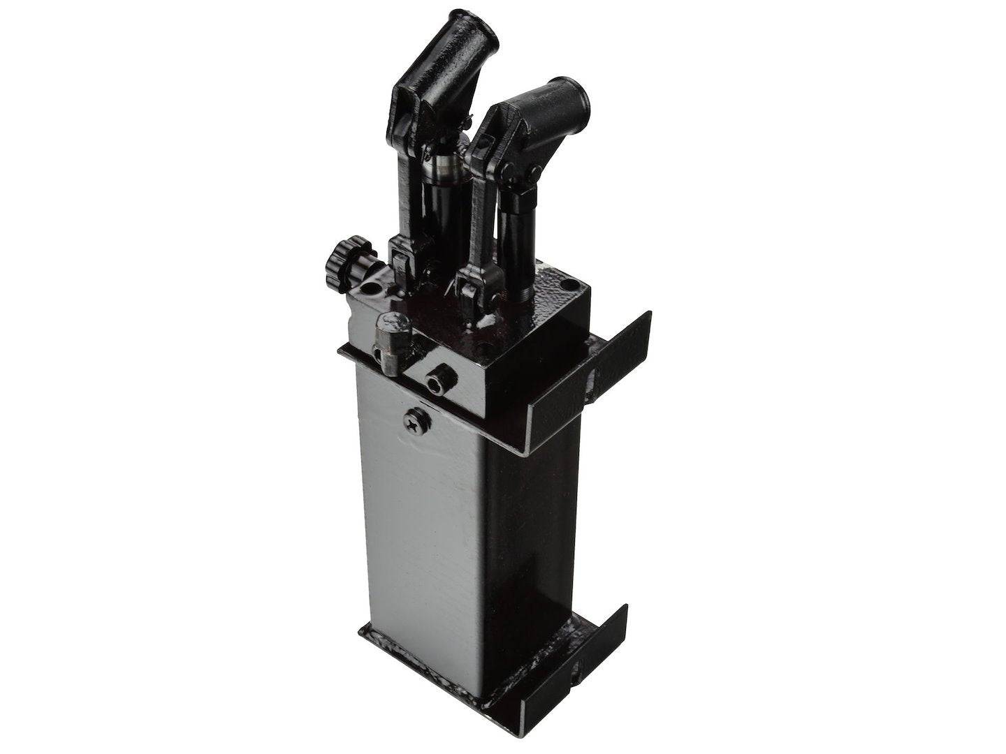 Kit Presse Hydraulique 50T Avec Vérin Pompe Deux Étages Manomètre 620 920 mm - Image 3