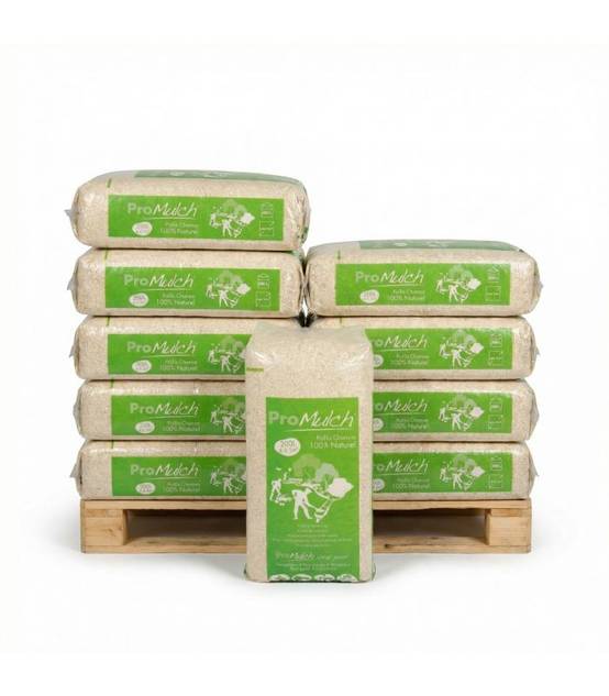 Paillis de chanvre dégradable sans pesticide, 10 balles de 200 litres - F-PAI003-10x200 - Image 1