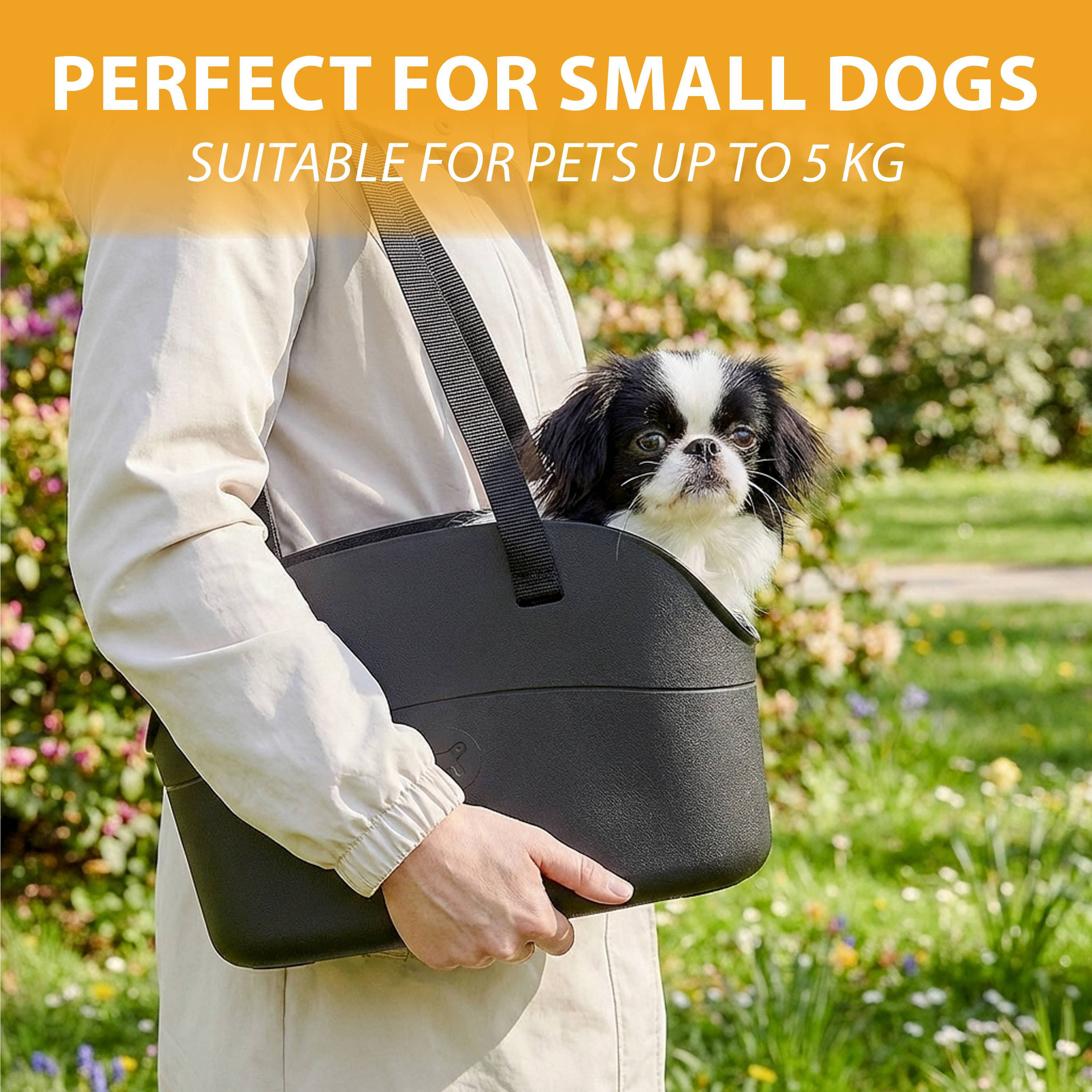 Ferplast - With-me small sac de transport chiens chat en caoutchouc différentes couleurs sac mode Ferplast - Imagen 7