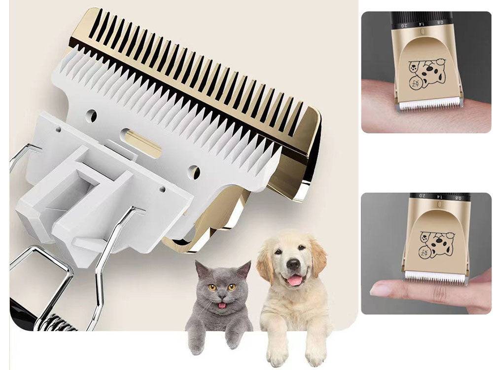 Set professionnel de tondeuses sans fil pour chiens et animaux de compagnie - Image 7