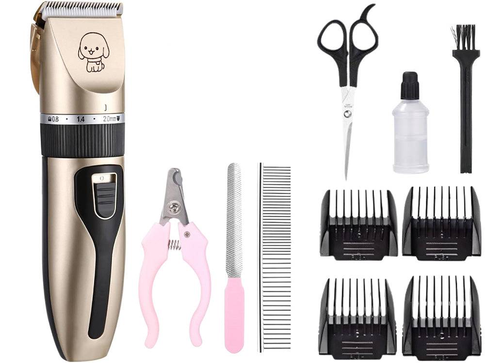 Set professionnel de tondeuses sans fil pour chiens et animaux de compagnie - Image 8