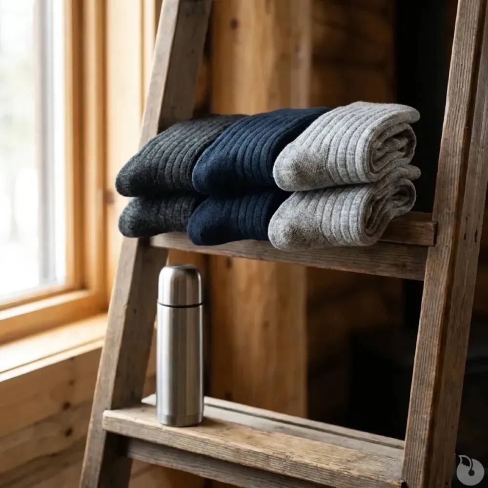 Lot de 3 paires de chaussettes bottes 3 couleurs  Taille 39 - 42 - Image 3