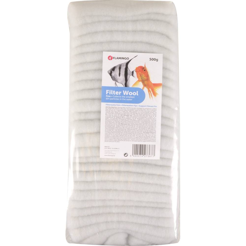 Ouate pour Aquarium 500 g pour filtration aquarium - Imagen 1