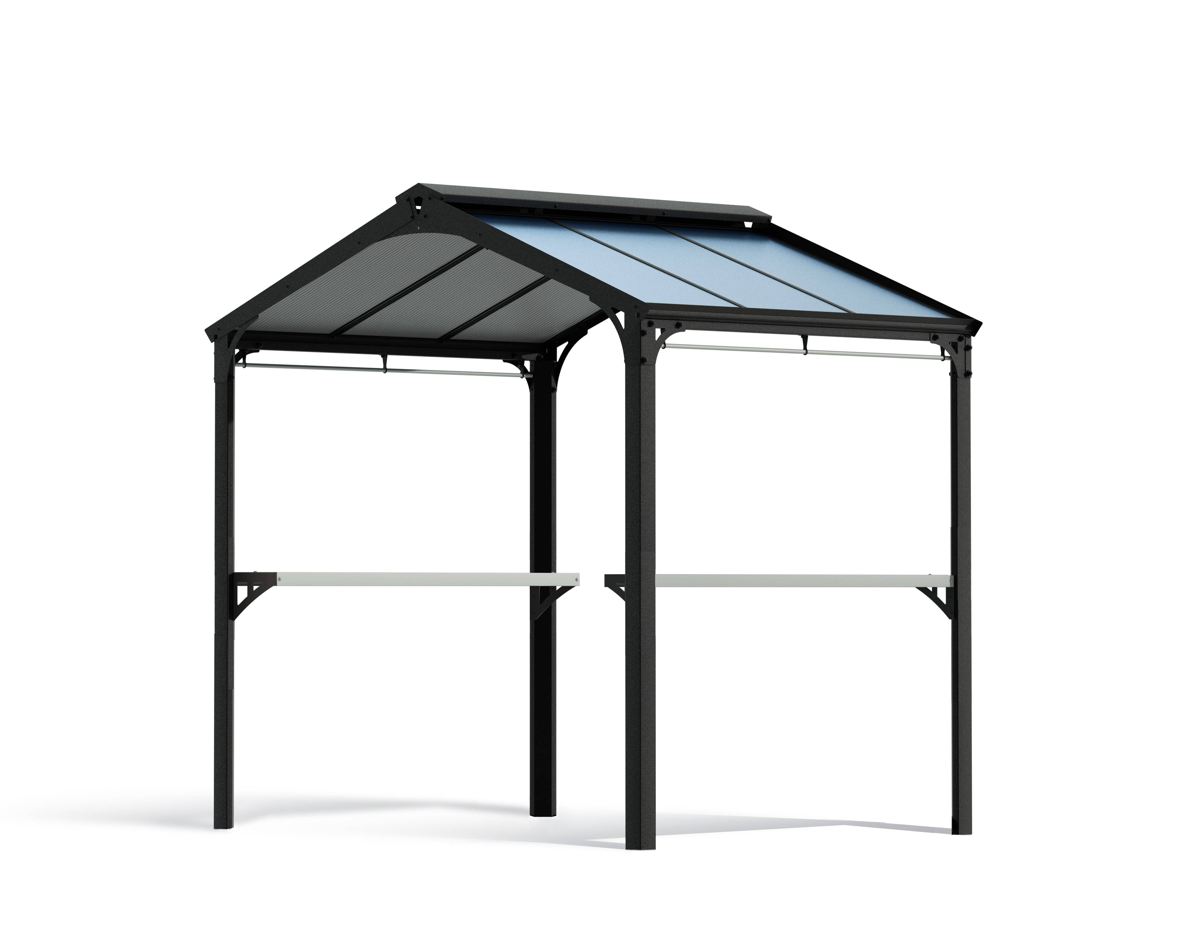 Canopia by Palram - Canopia Abri barbecue Austin 180 x 284 cm Aluminium Noir - Image 1