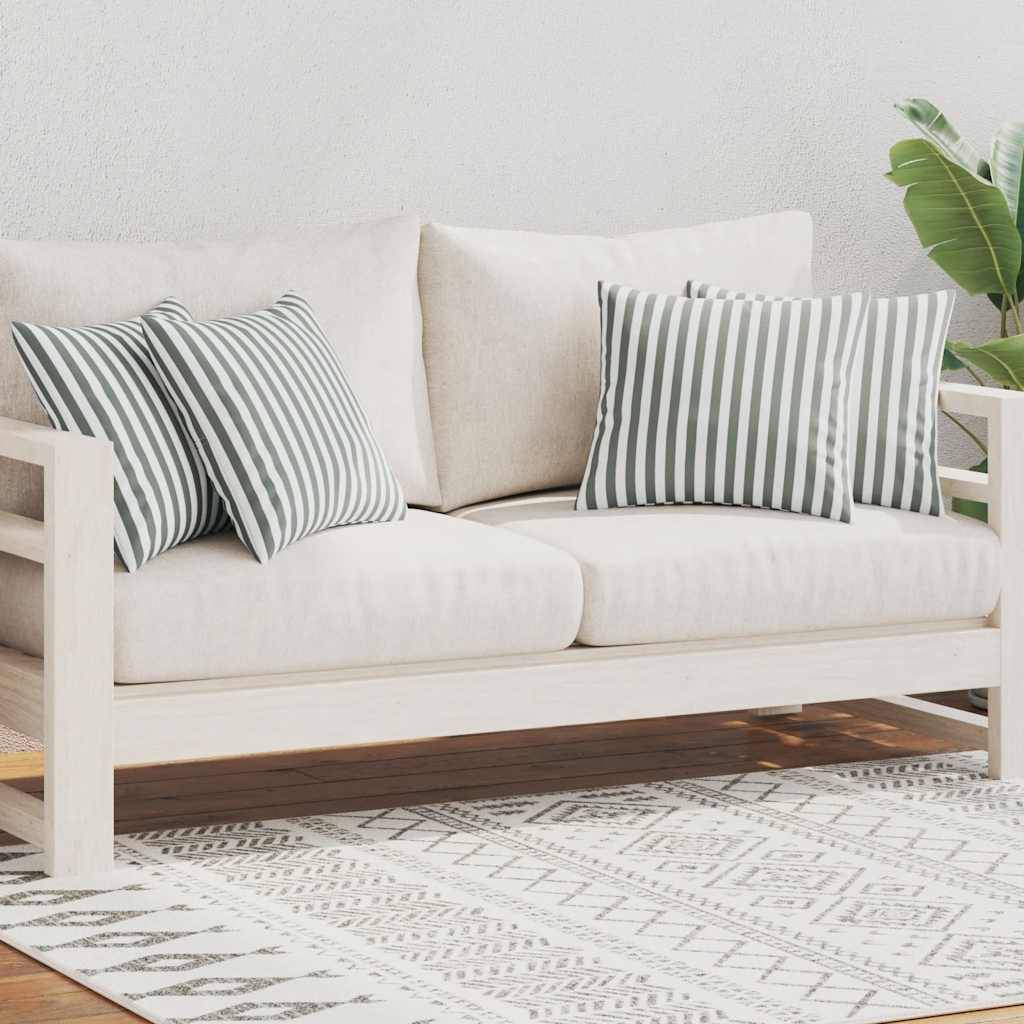 Coussin galette polyester gris 45 x 45 cm - Prolenta premium p340.4 - Image 1