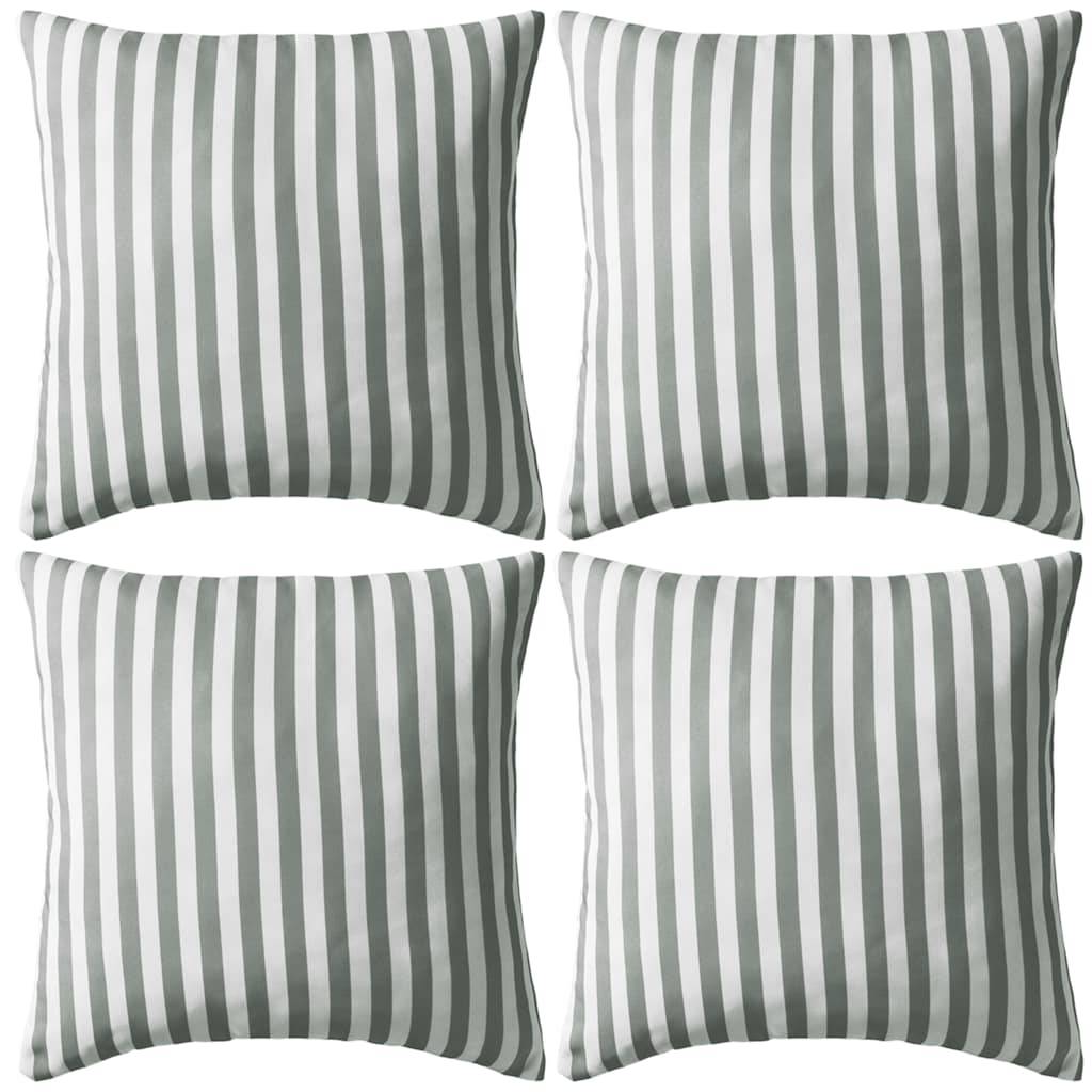 Coussin galette polyester gris 45 x 45 cm - Prolenta premium p340.4 - Image 2