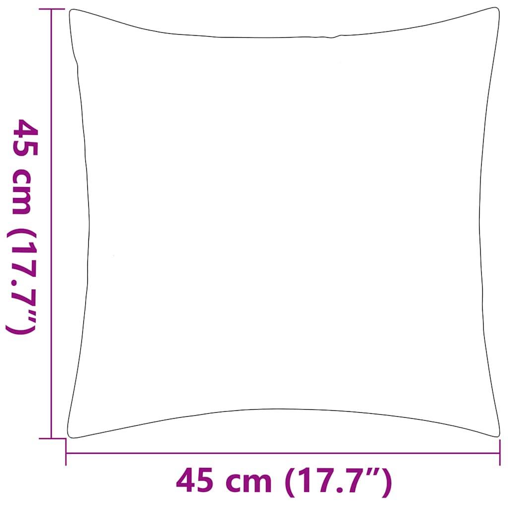 Coussin galette polyester gris  45 x 45 cm  - Prolenta premium p340.4 - Image 6