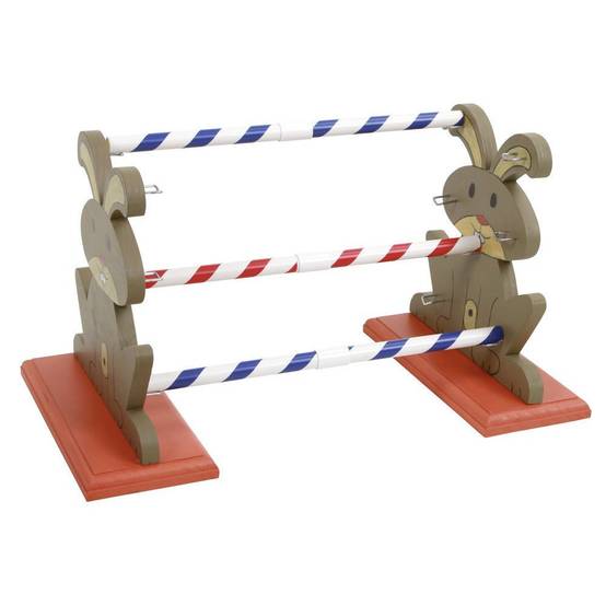 Obstacle Agility Kaninhop, pour rongeurs et lapins, taille: 62 cm par 33 cm et 34 cm - Image 5
