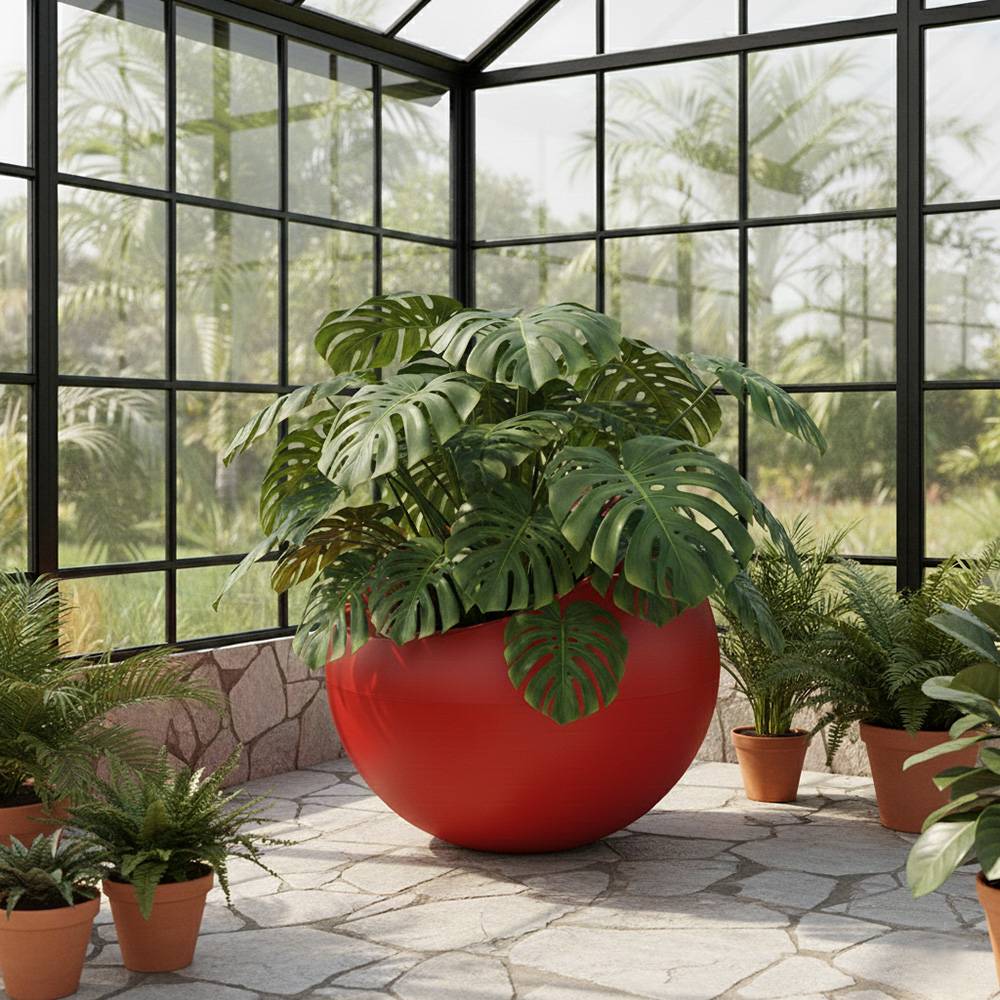 Pot de fleurs dolce vita 300l - plast'up rotomoulage - Image 2