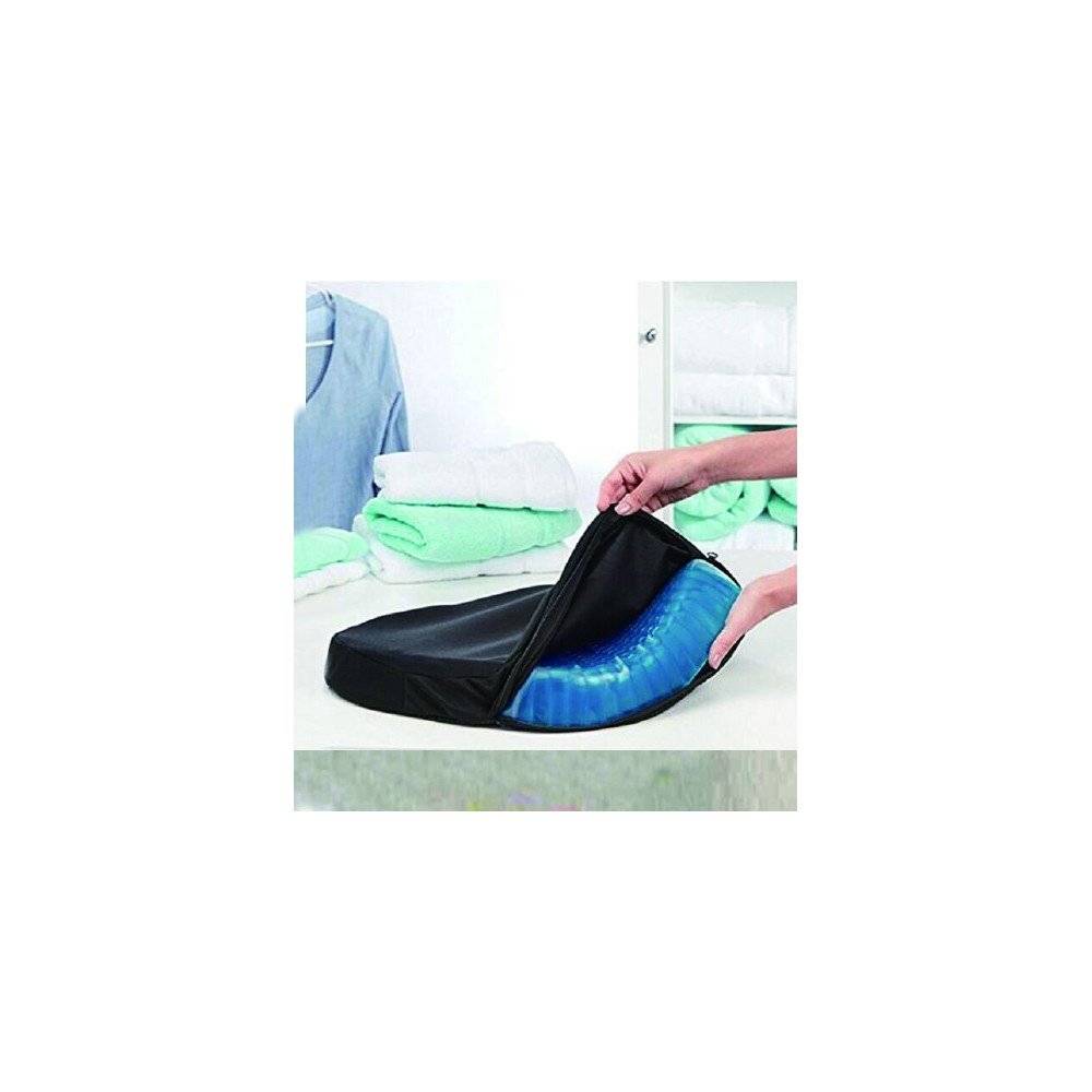 Facilitys - Coussin gel physiologique nid d'abeille - Imagen 2