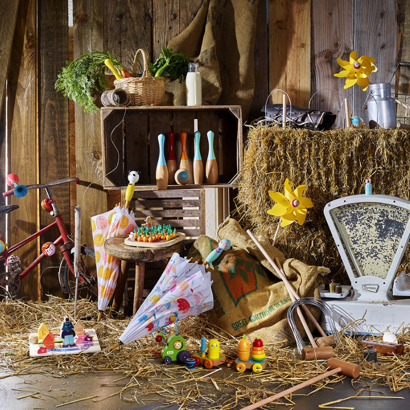 Vilac - Jeu de quilles en bois pour enfant - Vilac - Imagen 3