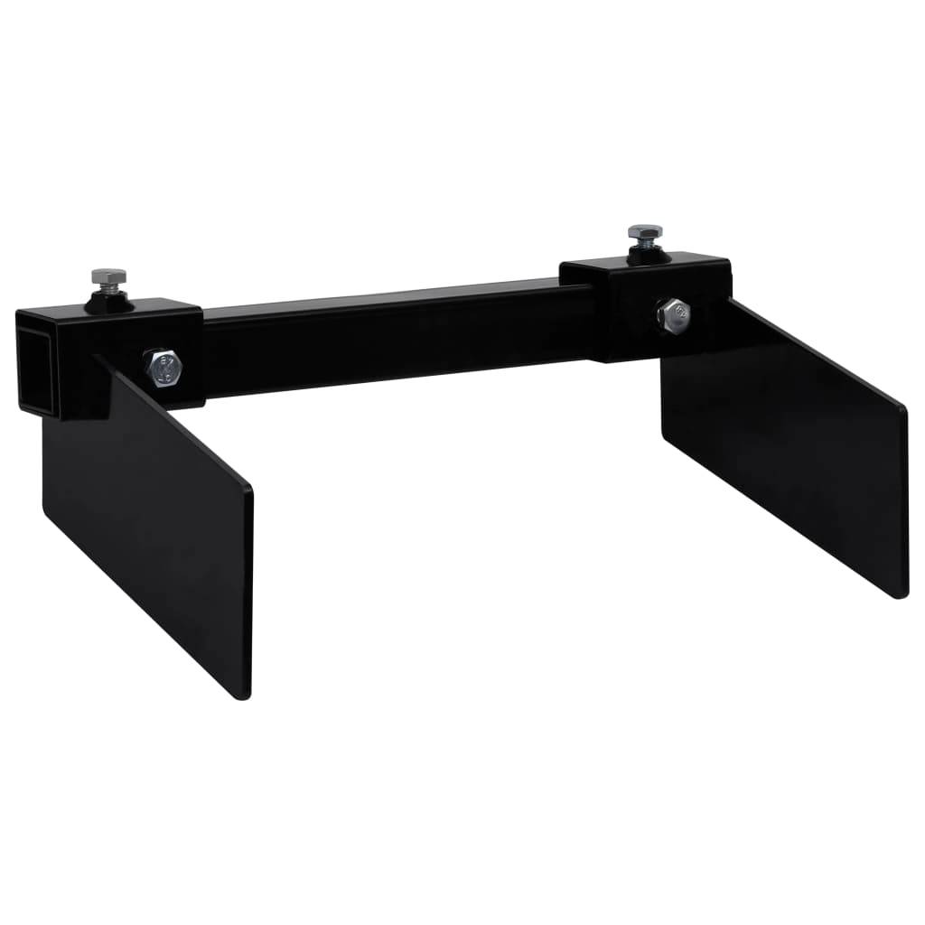 Adaptateur de chasse-neige acier noir 40.1 x 22 x 12 cm - PANGIVO - Image 2