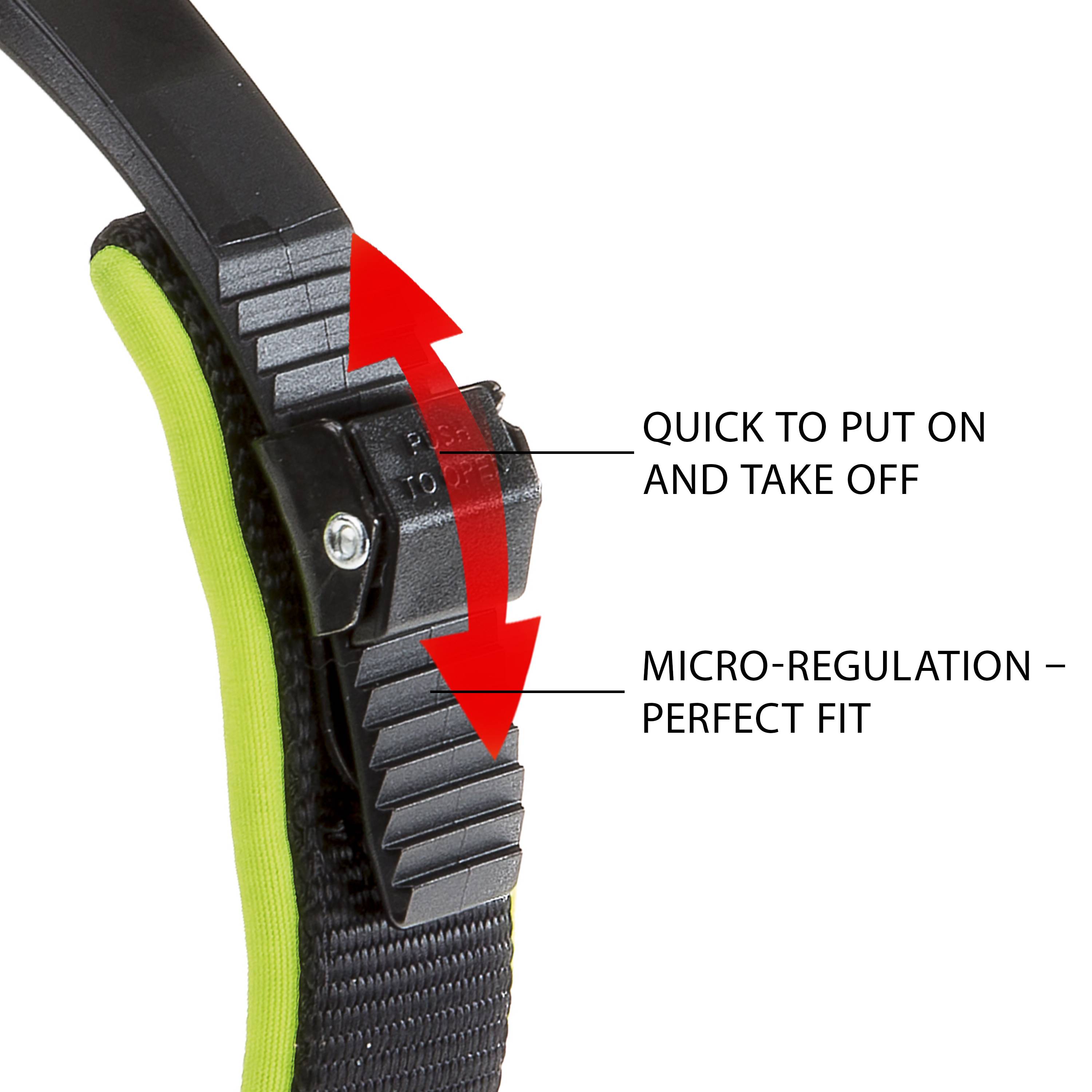 Ferplast - Collier Ergonomique pour Chiens ERGOFLUO C15/33 avec Rembourrage et Fermeture à Micro-régulation - Imagen 5