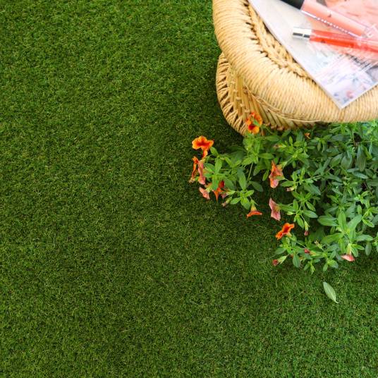 Decoweb - Gazon synthétique Jardin d'été, 30mm, 2m x 24m - Decoweb - Imagen 4
