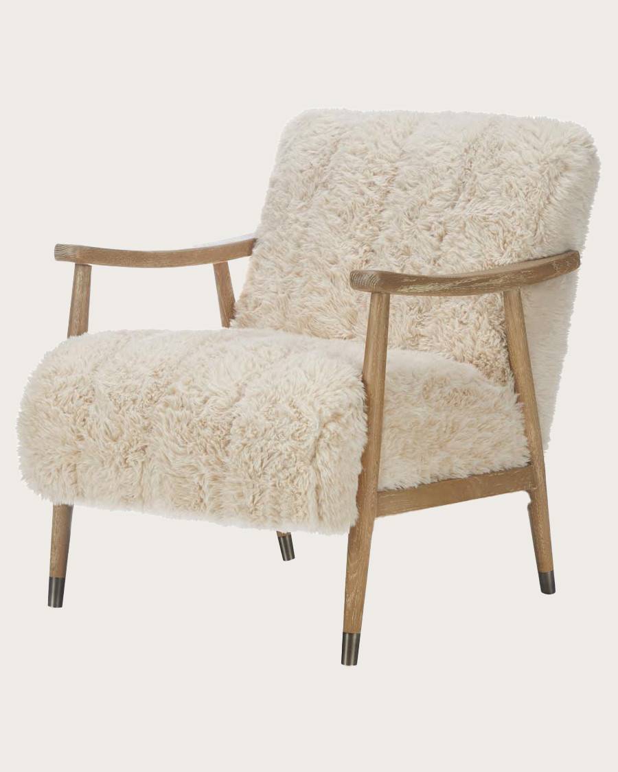 Lina - Fauteuil en bois massif - UNIQKA - Imagen 3