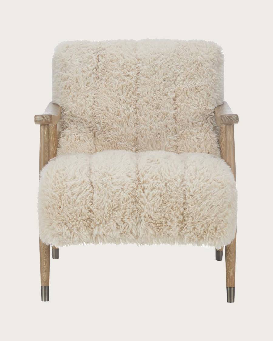 Lina - Fauteuil en bois massif - UNIQKA - Imagen 1