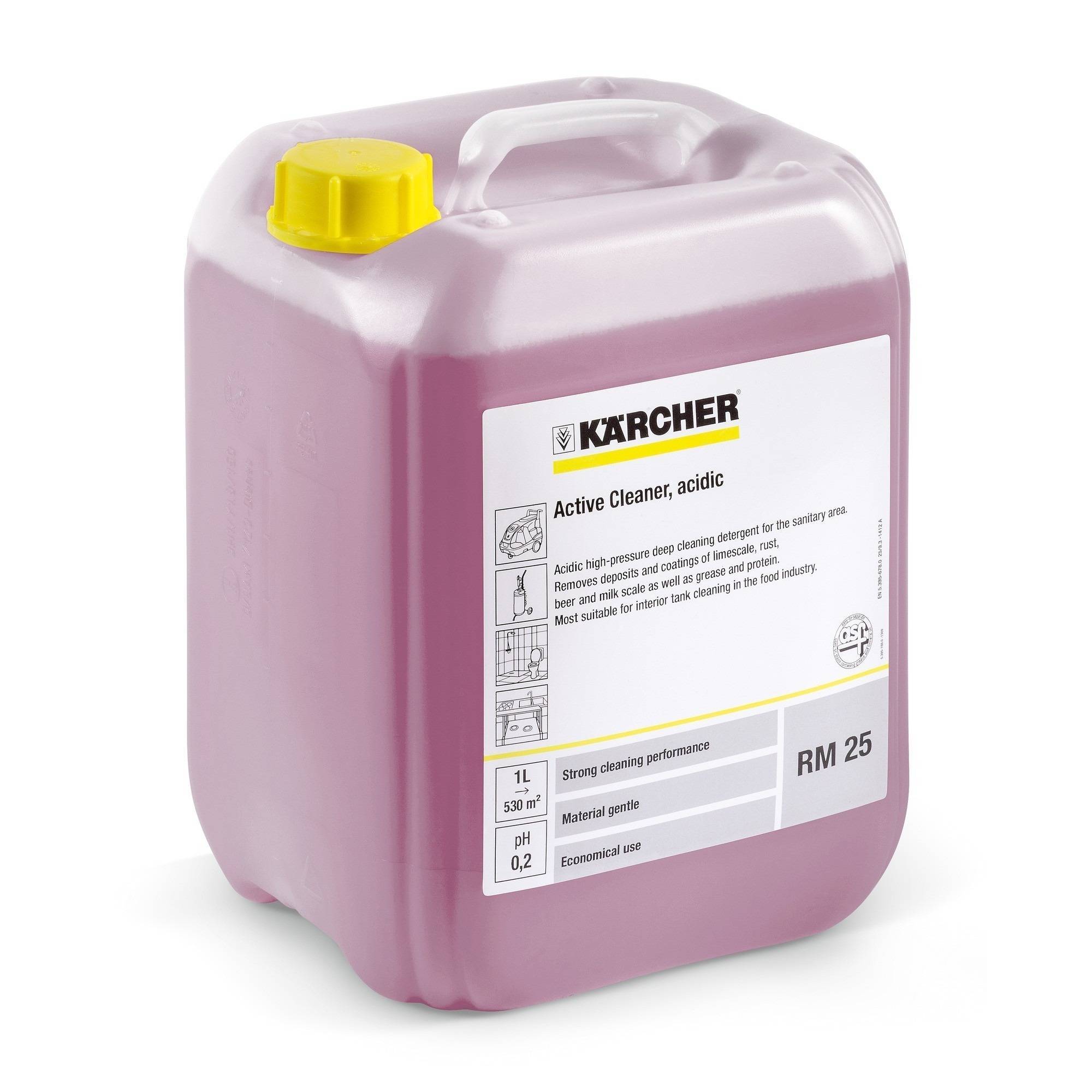 Kärcher - Détergent actif acide RM 25 ASF 10 litres - 62951130 - Karcher