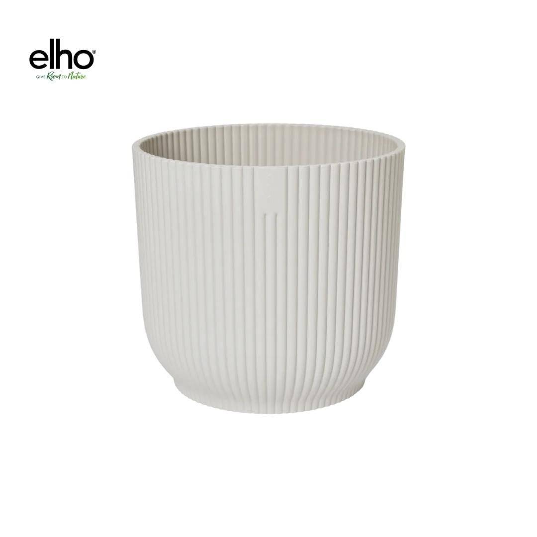 Pot elho Vibes Fold Round blanc 18 cm- La Green Touch