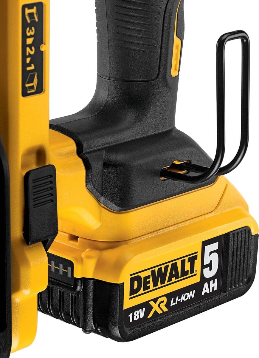 Cloueur XR 18V - béton et acier - DEWALT - avec 2 batteries 18V 5Ah li-ion + chargeur + accessoires + TOUGHSYSTEM - DCN890P2 - Image 3