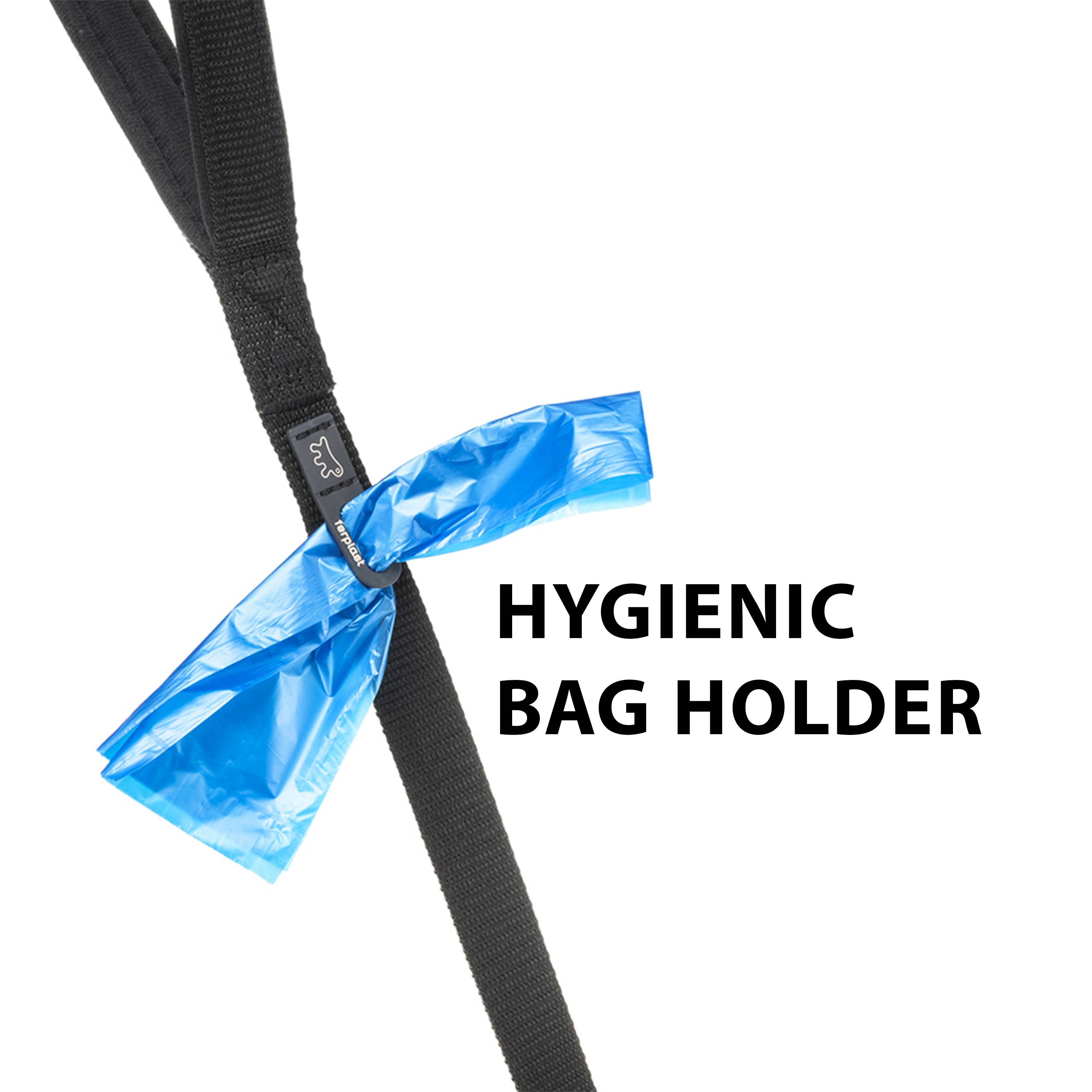 Ferplast - Ferplast laisse pour chien DAYTONA, Laisse courte en nylon pour chiens de taille moyenne/grande, 45 cm, avec poignée rembourrée confortable et - Imagen 5