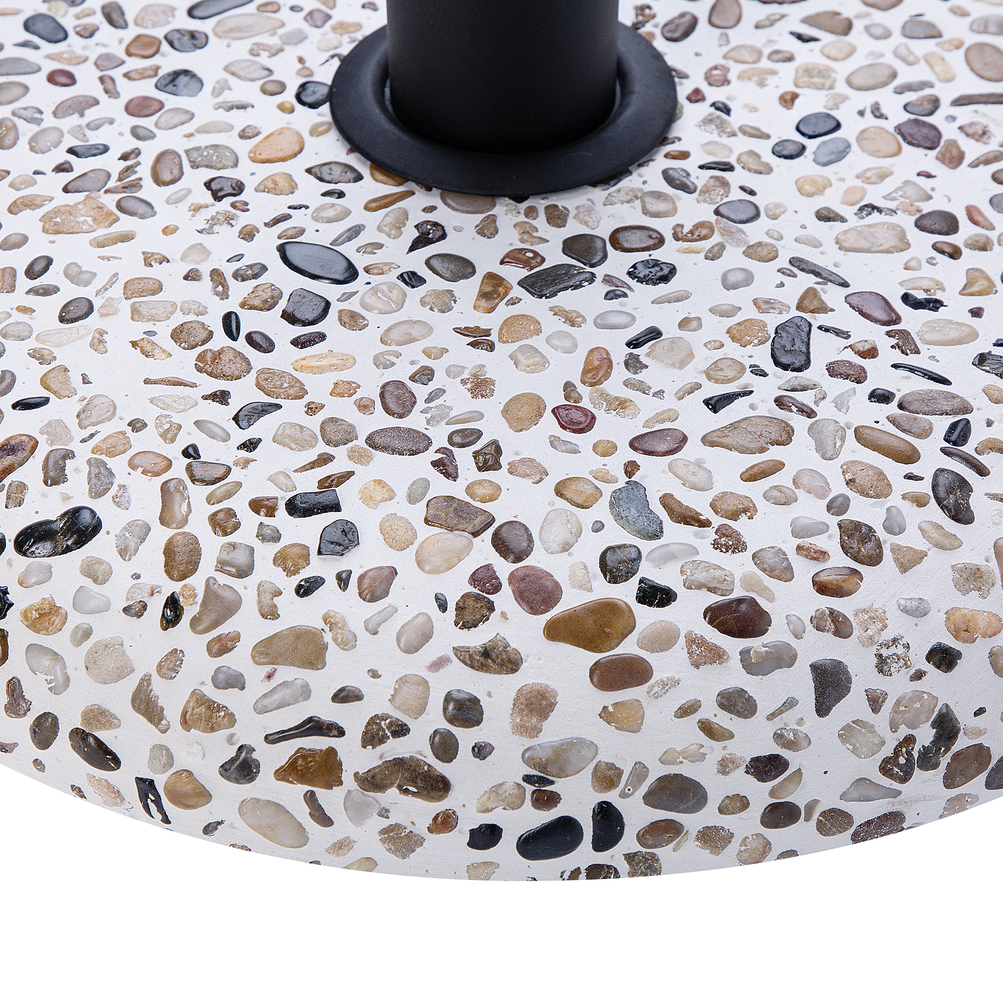 Beliani - Accessoires de parasol Béton Blanc CEVO Beliani - Imagen 5