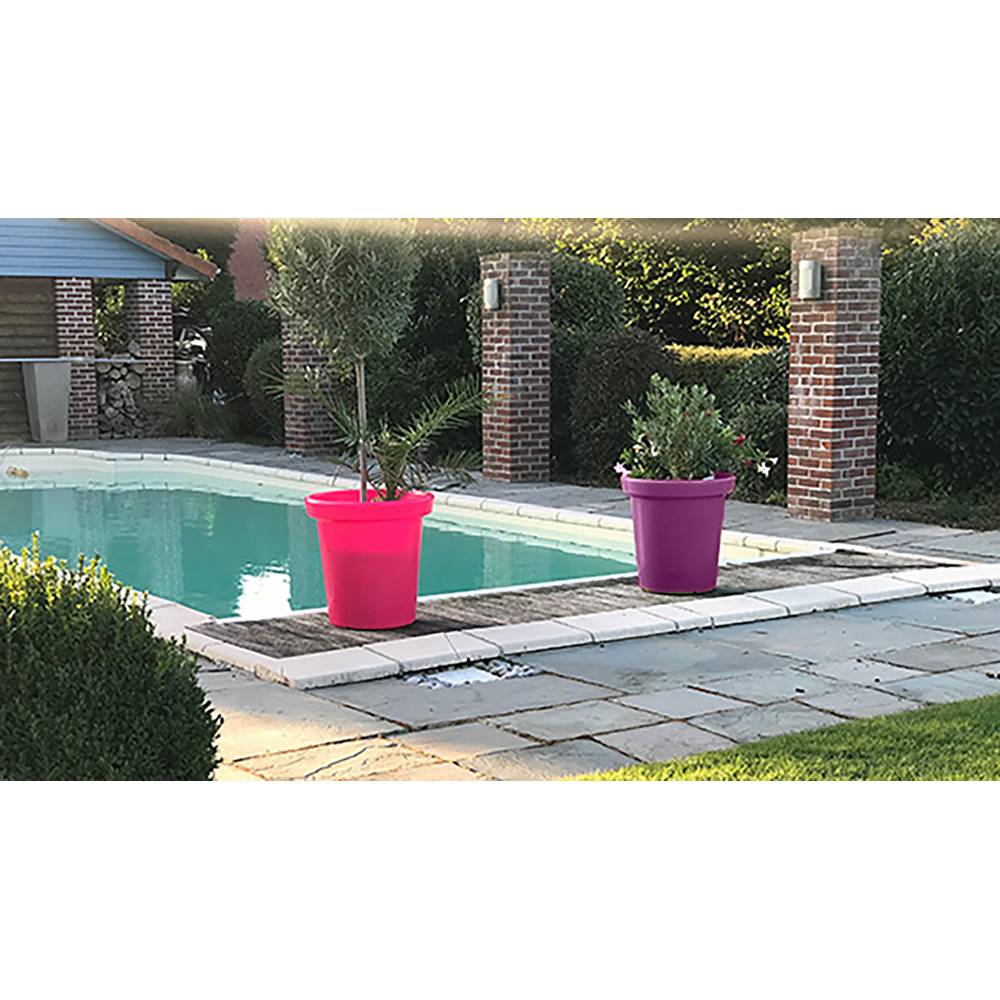 Pot de fleurs 75l delight - plast'up rotomoulage - Image 2